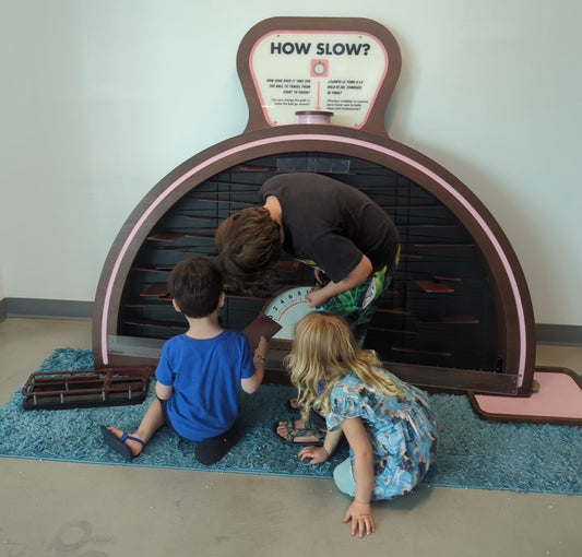How slow can it go at Santa Barbara, at California's MOXI - The Wolf Museum of Exploration + Innovation
